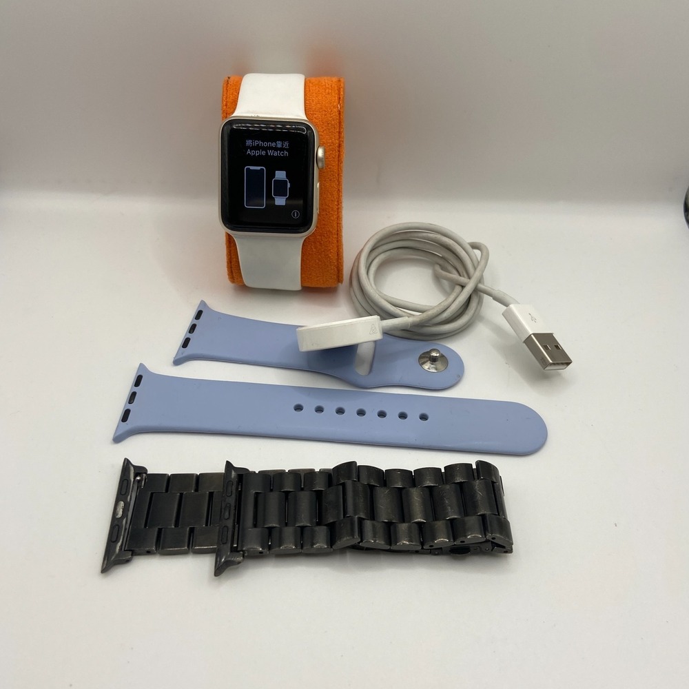 Apple Watch Series 2 Smartwatch White 38mm Aluminum Case Heart Rate Monitor